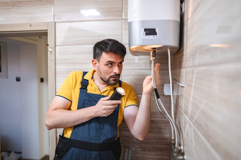 Water heater inspection
